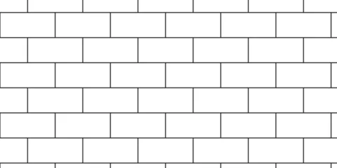 Tuinposter White brick wall background. architecuture construction stone block brick wallpaper. seamless building cement concrete wall grunge background.   © MOHART PARK