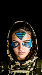 A painting of a... Starlit Symphony in Dreamcatcher Wings, Moonlit Waltz on Whispering Fae Feet, Emerald Laughter Echoing in Pixie Hollow, Gossamer Tales Unfurling from Dragonfly Eyes.