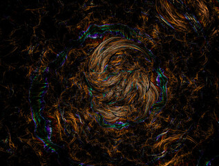 Imaginatory fractal abstract background Image