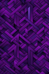 Purple repeated geometric pattern