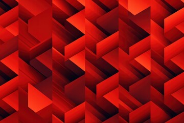 Red repeated geometric pattern