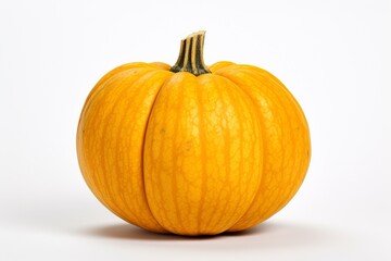 Ambercup Squash against white background 8k resolution