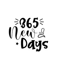 Happy New Year SVG Bundle, New Year SVG, New Year Shirt, New Year Outfit svg, Hand Lettered SVG, New Year Sublimation, Cut File Cricut