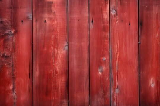 Red wooden boards with texture as background