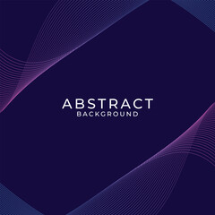 Abstract curved and wave lines background template