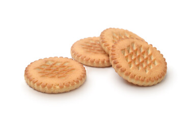 Cookies isolated on white.