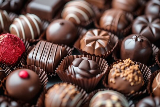 picture of delicious and sweet chocolates perfect for valentines