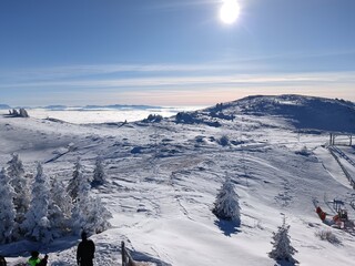 winter mountain landscape