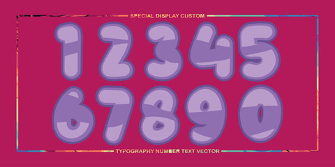 assorted digital custom vector numbers. minimum. Color gradation. Dark. Banner Network. 3d effect. Design. futuristic. Paper cut or effect. Luxury. Premium. 185