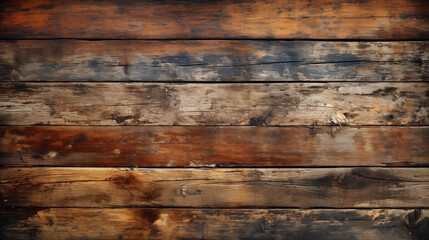 Old wooden colored boards with scuffs and cracks