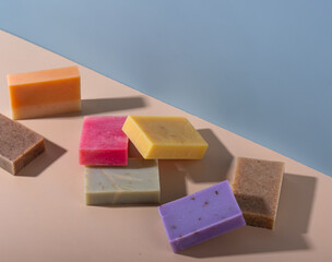 Eco cleaning with soap and sponges