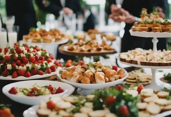 Catering wedding buffet for events Wedding Reception Buffet Food