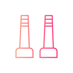 chimneys gradient icon