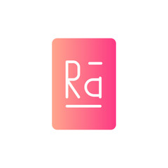 radium gradient icon