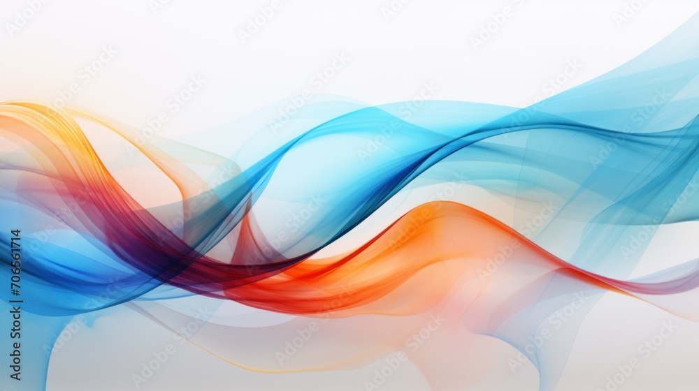 Poster abstract colorful swirls dynamic background. abstract digital artwork featuring dynamic swirls of bl