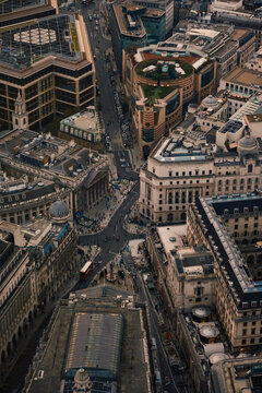 Fototapeta London from above