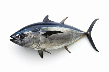 Bluefin Tuna isolated on white