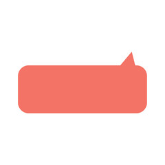 Speech Bubble Message