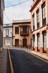 Fototapeta na wymiar Small street in Spanish town town