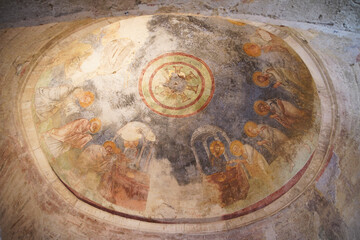 Fresco in Saint Nicholas Church in Demre, Antalya, Turkiye