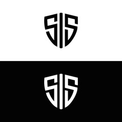 SIS logo. S I S design. White SIS letter. SIS, S I S letter logo design. Initial letter SIS letter logo set, linked circle uppercase monogram logo. S I S letter logo vector design.	

