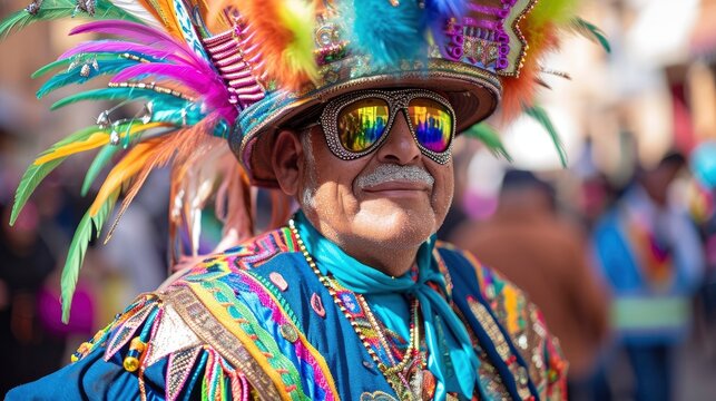 A Oruro carnival professional photo