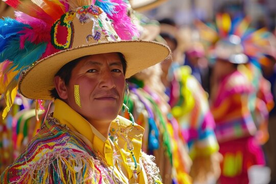 A Oruro carnival professional photo