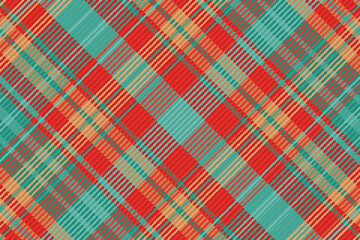 Tartan plaid pattern with texture.