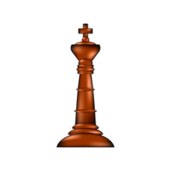 Chess king icon.