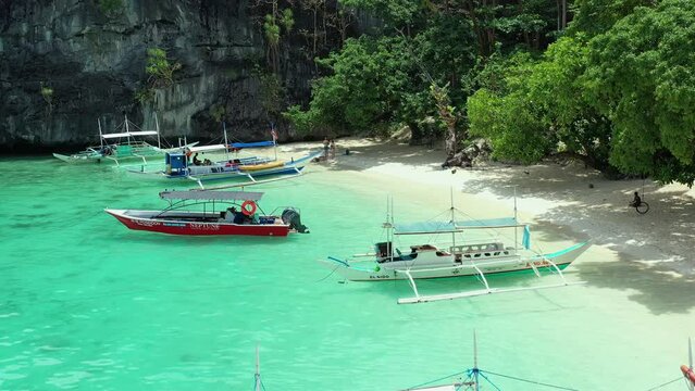 Aerial view of Seven Commandos Beach