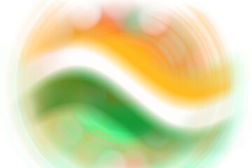  indian flag or indian tiranga flag blur graphic design texture,cutout in transparent...