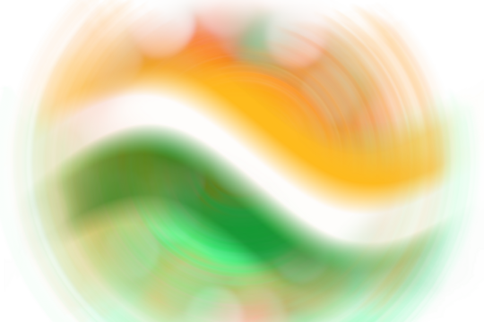  indian flag or indian tiranga flag blur graphic design texture,cutout in transparent background,png format
 mock up,indian republic day, independence day celebration concept background