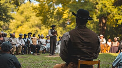 Reading the Emancipation Proclamation on Juneteenth