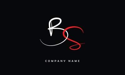 BS, SB, B, S Abstract Letters Logo Monogram