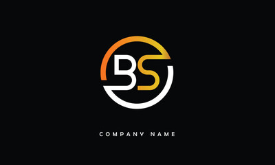 BS, SB, B, S Abstract Letters Logo Monogram