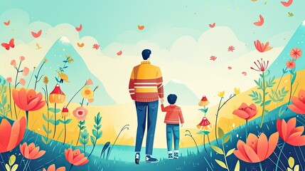 Father's Day Celebration Post