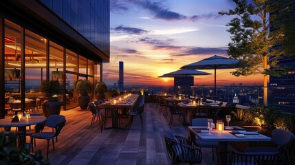 Elevated Elegance: Summer Rooftop Dining