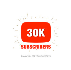 30k Subscribers thank you.