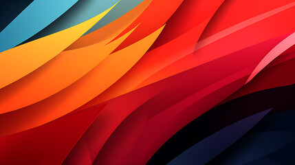 Decorative abstract style with gradient color background design vector template - Powered by Adobe