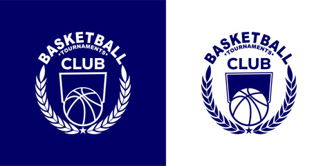 two sets of basketball team logos