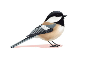 Naklejka premium Toucan Hummin bird Penguin narrow Falcon Swan Heron Woodpecker Seagull Blue Jay Cardinal Peacock Vulture Albatross Kiwi Kingfisher Canary Wren Magpie Osprey feather JPG background generative ai
