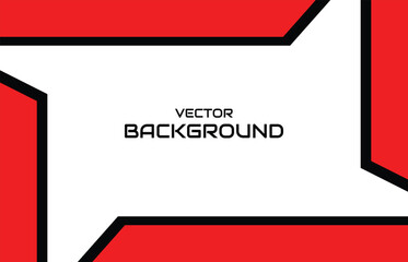 vector Simple blank red background for business
