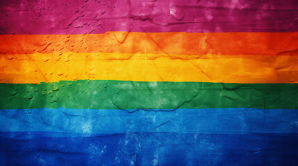  Rainbow flag grunge background