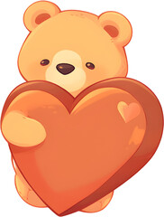Fototapeta premium Bear hug love