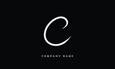 Fototapeta premium C, C Abstract Letter Logo Monogram