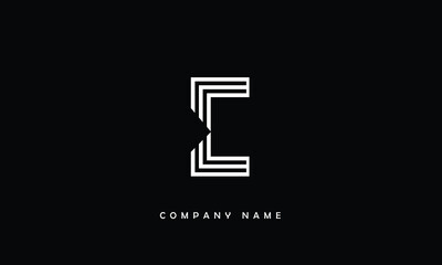 C, C Abstract Letter Logo Monogram