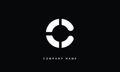 C, C Abstract Letter Logo Monogram