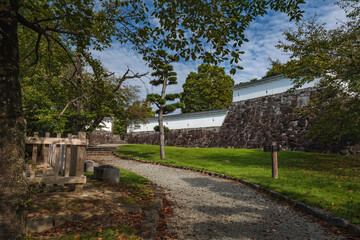 山梨 甲府城 数寄屋曲輪の風景