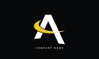 A, A Abstract Letter Logo Monogram