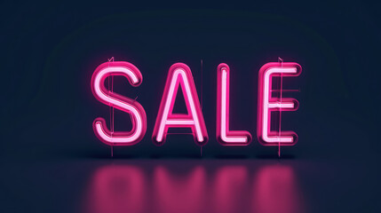 the word sale written with neon lights on the wall, marketing, store, shopping, business, discounts, ad, inscription, sign, lettering, font, interior, lamp